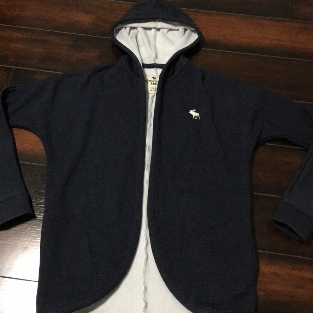 Kids Navy hooded jacket